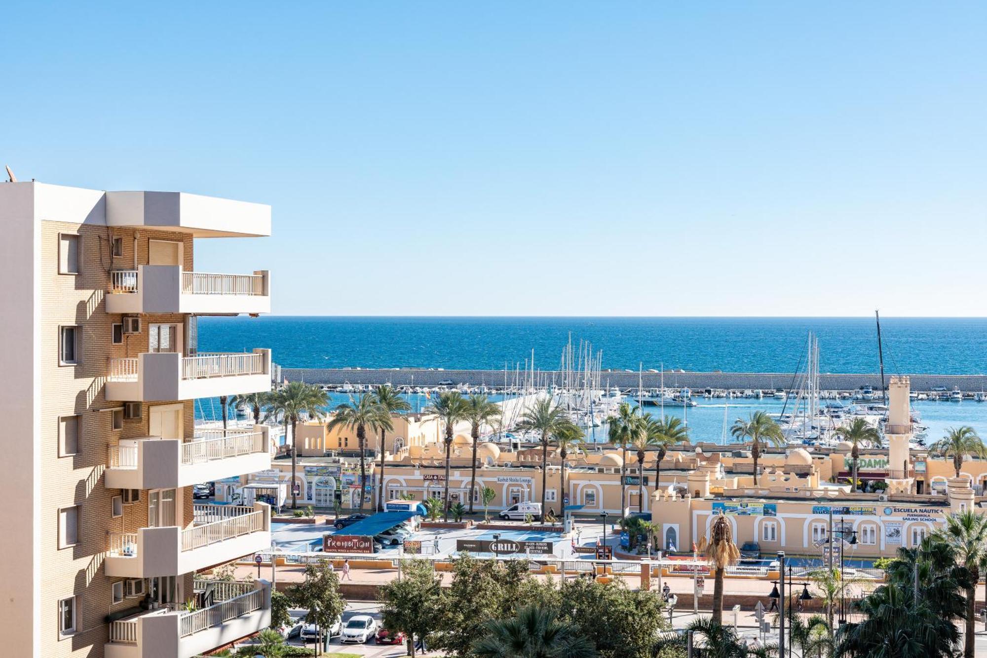 Pyr Studio Apt Partial Seaview Fuengirola Eksteriør billede